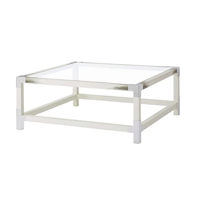 Theodore Alexander Cutting Edge Square Coffee Table