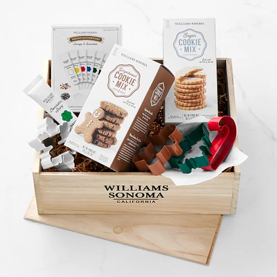 Holiday Cookie Party Gift Crate