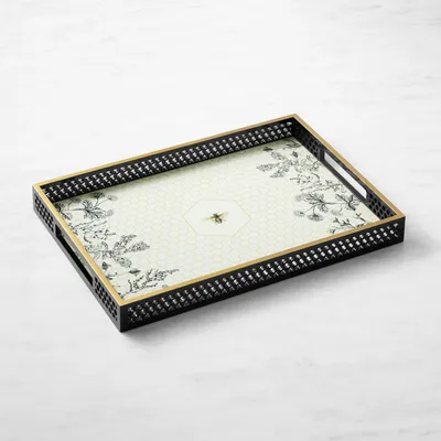 Honeycomb Bee Lacquer Tray