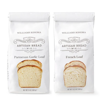 Williams Sonoma Artisan French Bread & Parmesan Garlic Bread Mix Set