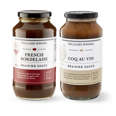 Williams Sonoma Classic French Braising Sauce Duo