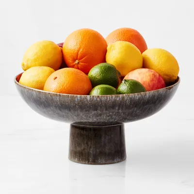 Cyprus Reactive Glaze Fruit Bowl
