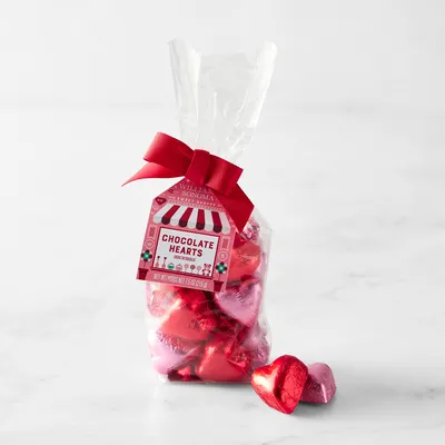 Williams Sonoma Valentine's Day Assorted Chocolate Foil Hearts