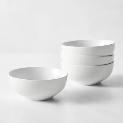 Pillivuyt Coupe Porcelain Cereal Bowls