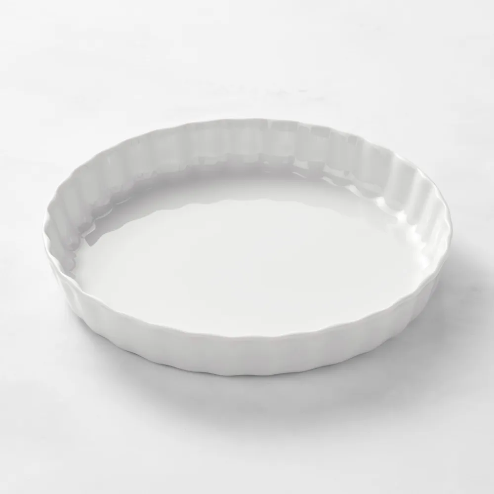 Apilco Porcelain Quiche Dish