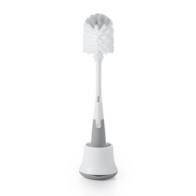 OXO Tot Bottle Brush with Stand, Grey