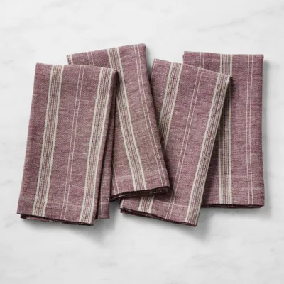 Provence Stripe Napkins, Set of 4