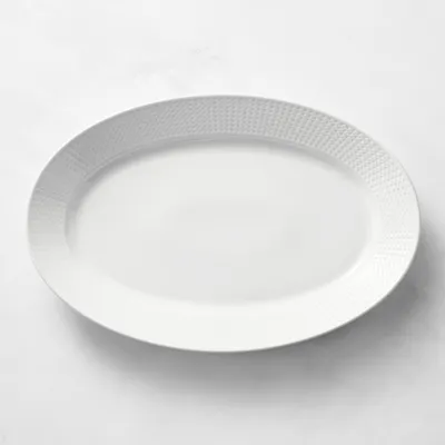 Pillivuyt Perle Porcelain Large Oval Platter