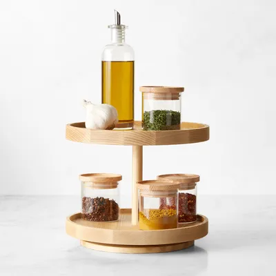 Hold Everything Two-Tier Lazy Susan, Small