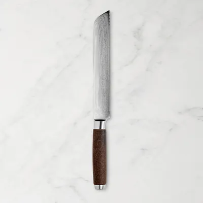 Schmidt Brothers Damascus Series Bread Knife, 8"