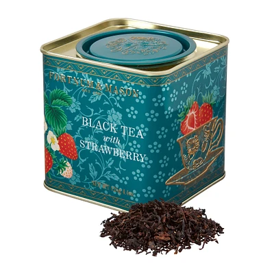 Fortnum & Mason Black Tea with Strawberry Loose Leaf Tin