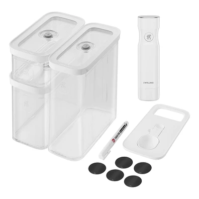 Zwilling Fresh & Save Cube Box Set with Vacuum Pump, Medium, 7-Piece