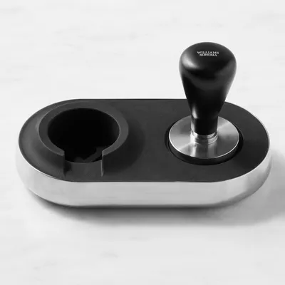 Williams Sonoma Espresso Tamp + Tamp Station Gift Set