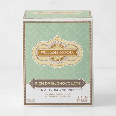 Williams Sonoma Rich Dark Chocolate Buttercream Mix