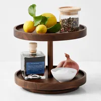 Hold Everything Two-Tier Lazy Susan, Small