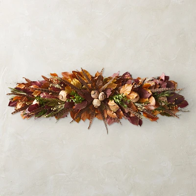 OPEN BOX: Pheasant Feather Centerpiece, 36"