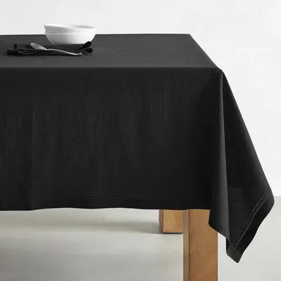Linen Double Hemstitch Tablecloth