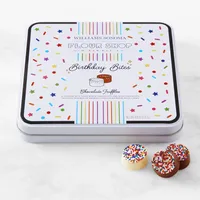 Flour Shop Birthday Cake Bites Tin, Set of 12