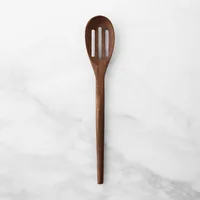 Williams Sonoma Wood Slotted Spoon, 12"