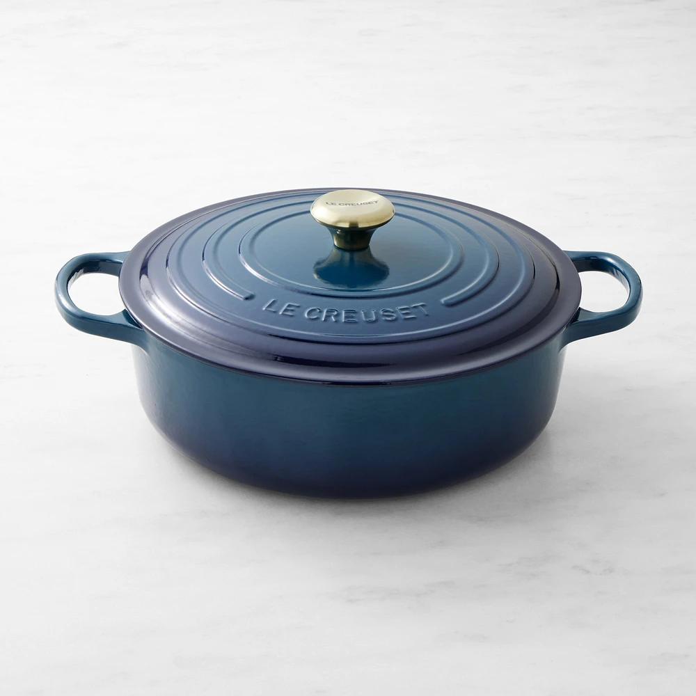 Le Creuset Signature Enameled Cast Iron Round Wide Dutch Oven