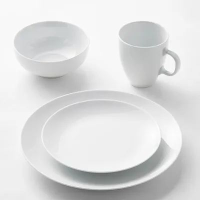 Pillivuyt Coupe Porcelain Dinnerware Sets