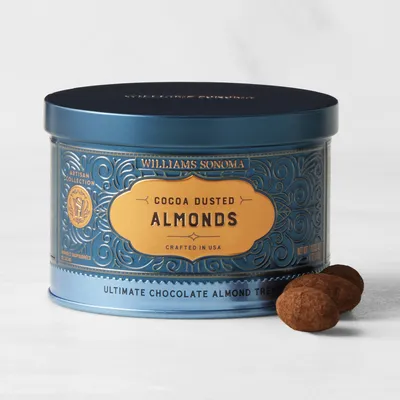 Williams Sonoma Signature Tin, Cocoa Dusted Almonds
