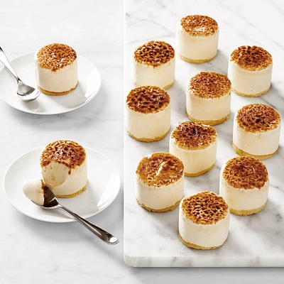 Crème Brûlée Mini Ice Cream Cakes, Set of 12