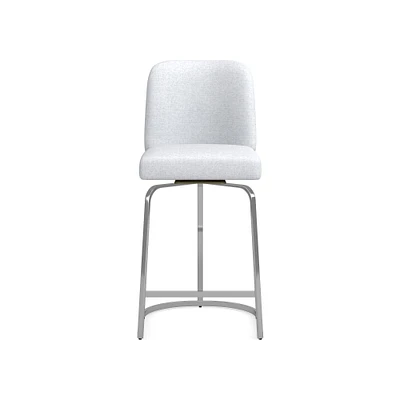 Bradley Upholstered Swivel Counter Stool