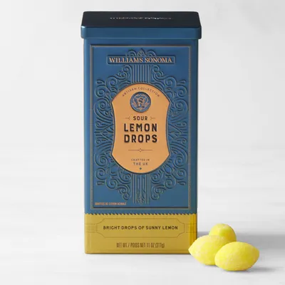 Williams Sonoma Signature Tin, Sour Lemon Drops
