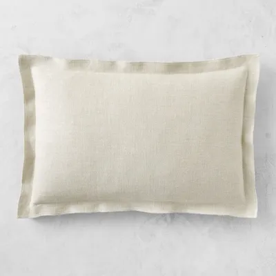 Double Flange Belgian Linen with Libeco™ Pillow Cover