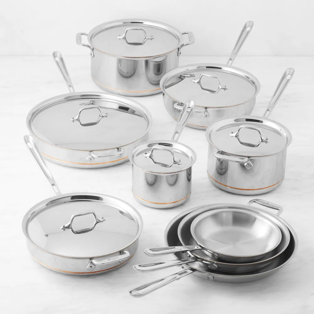 All-Clad Copper Core 15-Piece Cookware Set