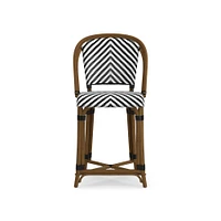 Parisian Bistro Woven Counter Stool