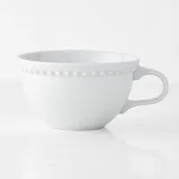 Pillivuyt Beaded Coupe Mugs