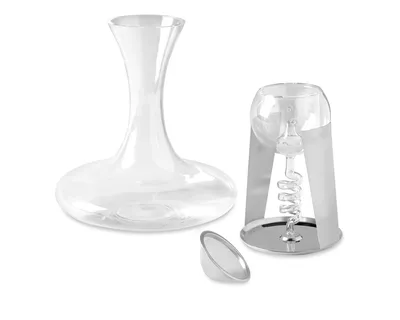 Twister Wine Aerator & Decanter with Stand Set