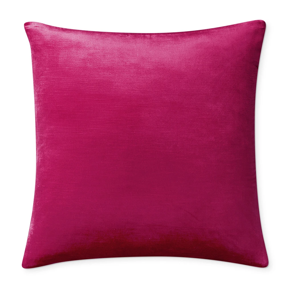 Solid Velvet Pillow Cover