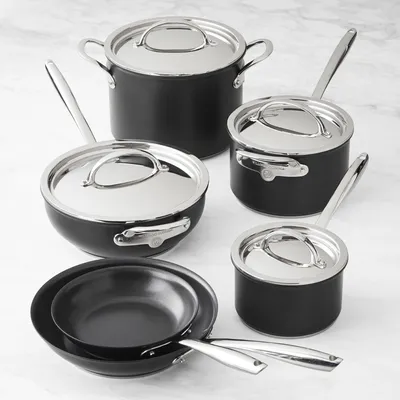 Williams Sonoma Thermo-Clad™ Nonstick -Piece Cookware Set