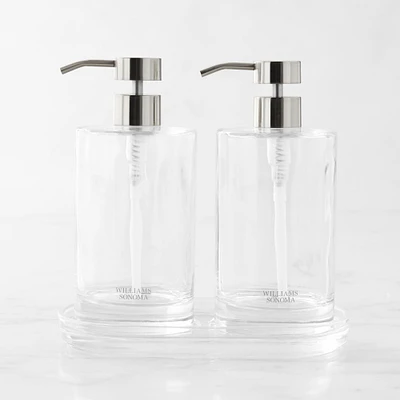 Hold Everything 16oz Soap & Lotion Dispenser, Clear
