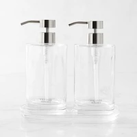 Hold Everything 16oz Soap & Lotion Dispenser, Clear