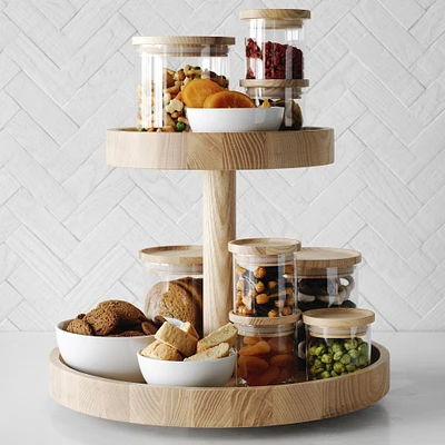 Hold Everything Two Tiered Lazy Susan