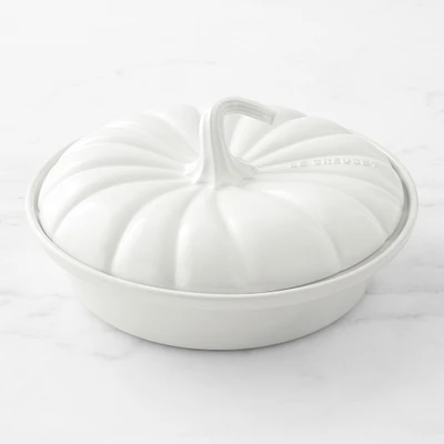 Le Creuset Stoneware Pumpkin Covered Baker, 2-Qt.