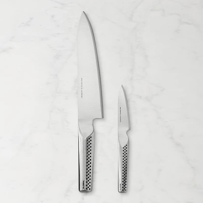 Global Ukon Prep Paring Chef's Knives, Set of 2