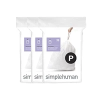 simplehuman (P) Custom Fit Trash Liner