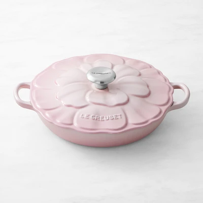 Le Creuset Enameled Cast Iron Petal Braiser, 2 1/4-Qt.