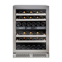 Wine Enthusiast Prestige S 24" Dual Zone Undercounter Smart Wi-Fi Wine Cellar