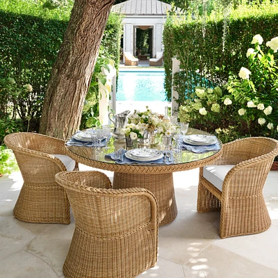 AERIN East Hampton Dining Table & Dining Chairs