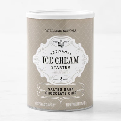 Williams Sonoma Ice Cream Starter, Salted Dark Chocolate