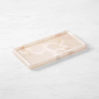 AERIN Pink Onyx Vanity Tray