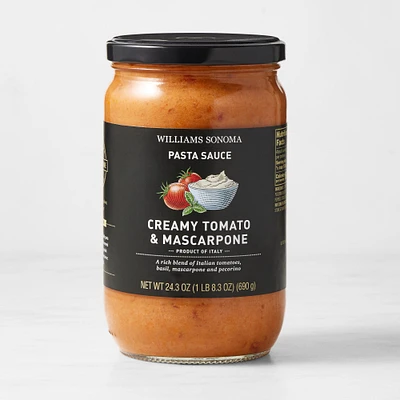 Williams Sonoma Pasta Sauce, Creamy Tomato & Mascarpone