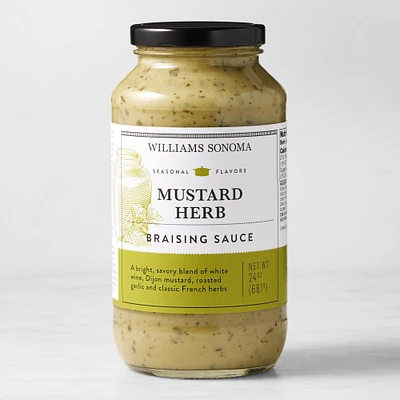 Williams Sonoma Braising Sauce, Mustard Herb