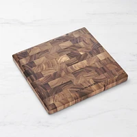 Williams Sonoma End-Grain Cutting Board with Feet, Acacia